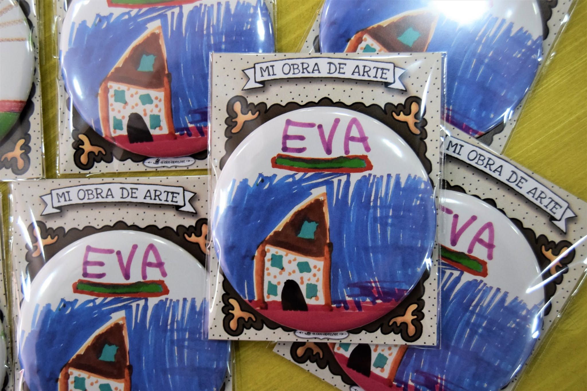 Taller infantil creativo de chapas